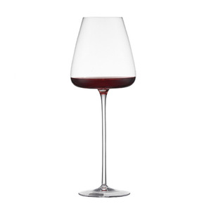 Calice Moderno ed Elegante per Vino <span class=keywords><strong>Borgogna</strong></span>, Bicchiere in Cristallo Trasparente con Effetto Luminoso, Elegante Calice in Metallo per Bevande e Uso Alberghiero - Product Image 5