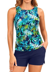 Traje de Baño de Dos Piezas para Mujer, Estilo Europeo Americano 2026, Control de Abdomen, Protección Solar, para Spa, Playa y Vacaciones - Product Image 2