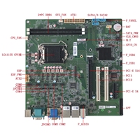 LGA 1151 Motherboard H310C Chipsatz Unterstützt Intel 6./7./8./9. Generation CPU Dual LAN VGA/HDMI/DVI M.2 SATA MATX für Industrielle POS