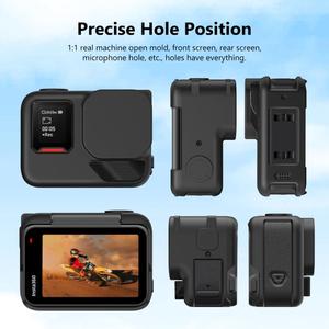 Funda de Silicona PULUZ Avanzada <span class=keywords><strong>para</strong></span> Insta360 Ace Pro2 con Tapa de Lente y <span class=keywords><strong>Correa</strong></span>, Protección Completa, Apertura Precisa - Product Image 5