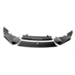 Alerón de parachoques delantero negro brillante ABS para BMW X5 F15 M Sport 2015-2018, labio delantero de cuatro secciones, estilo de coche, aspecto de carbono - Product Image 1