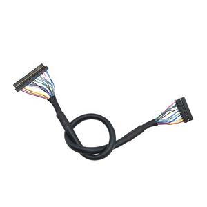 Kabel FI-S20S Wire to Board Female 20 Pin PBT GF30 untuk Konektor Listrik ke Dupont BLD2-20 Pitch 2.0mm 2 Baris 2*10pin Kabel LVDS - Product Image 1