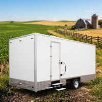 Remorque WC mobile et portable sur roues, pour extérieur, Vente directe usine