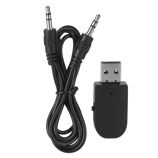 BT Audio Receiver Transmitter 2 in 1 USB Stereo Music Wireless Adapter for Car TV Computer
