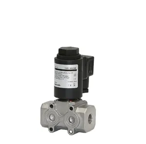 Bobina de solenoide 200 360mbar CE aprobado AC 220V material de aluminio para piezas de calderas válvula solenoide de gas