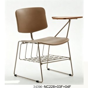Chaise pp moderne et confortable, chaise en plastique et en acier, chaise de salon, chaise d'extérieur, chaise de salle à manger 34396-NC228 - Product Image 3