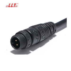 LLT M12 110V 10A <span class=keywords><strong>2</strong></span> <span class=keywords><strong>3</strong></span> 4 5 6 7 8 Pin Konektor Kabel 18awg Konektor Baterai Ebike - Product Image 4