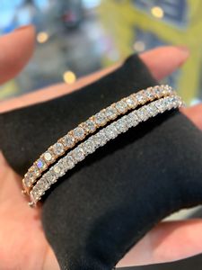 Pulsera de Diamantes Xinfly de Lujo en Oro de 18K con 3CT y 21 Diamantes, Estilo Clásico para Mujer, Ideal para Bodas, Fiestas o Regalo - Product Image 3