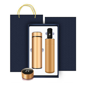 Articles promotionnels de cadeaux de luxe Ensemble de cadeaux d'entreprise avec fiole sous vide Parapluie Coffret cadeau de nouvel an professionnel haut de gamme avec logo personnalisé <span class=keywords><strong>LUSH</strong></span> 50pcs - Product Image 6
