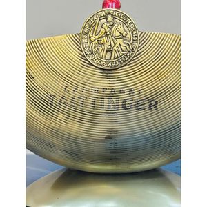 ALFA NAUTICAL Metal Wine <b>Cooler</b> Boat Shape Art Deco Striped 5L Durable Portable Party Ice Bucket - Product Image 2