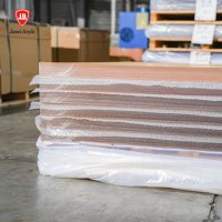 Plaque acrylique transparente épaisse Jumei 50-200 mm, blocs PMMA pour meubles de luxe, dessus de table, applications de décoration intérieure