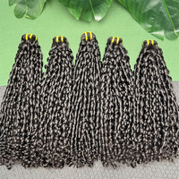 Extensions de cheveux vierges vietnamiens, boucles Pixie, double épaisseur, cuticules alignées, lots de cheveux humains bruts bouclés Pixie