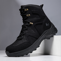 Chaussures de sport pour hommes d'extérieur, semelle en caoutchouc large, montantes, résistantes à l'usure, vente directe usine et en gros