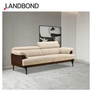 Bộ Sofa PHÒNG KHÁCH 3 Chỗ Ngồi Đặt Làm Theo Yêu Cầu Sản Xuất Bộ Sofa Vải Nhung Nội Thất Cho Biệt Thự