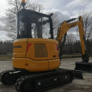 2026 Best 9035E ZTS Mini Excavator 3.8 Ton Zero Tail <b>Swing</b> Hydraulic Digger with Yanmar Engine for Urban Construction Sale - Product Image 1