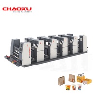 Machine d'impression flexographique pré-imprimée avancée entièrement automatique pour films plastiques OPP PET PVC et boîtes en carton ondulé