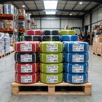 Cable Eléctrico BV de Cobre Sólido de un Solo Núcleo, 16 AWG, 0.5mm, THHN/THWN, 450/750V, 100m, IP20, para Construcción y Hogar