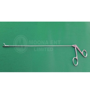 Pinces de biopsie micro-laryngée ENT personnalisées OEM, instrument en acier inoxydable pour équipement médical, micro-pinces - Product Image 4