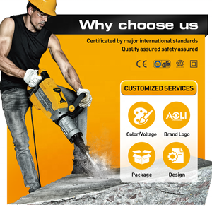 <span class=keywords><strong>Martillo</strong></span> <span class=keywords><strong>Demoledor</strong></span> Eléctrico Profesional de <span class=keywords><strong>2000W</strong></span>, <span class=keywords><strong>Martillo</strong></span> Percutor de Alta Resistencia de 85J para Trabajos de Demolición - Product Image 3