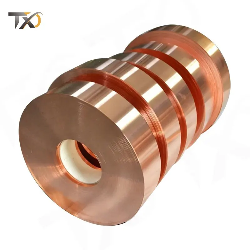 High Quality Abrasion Resistant C17200 C1100 C19400 Beryllium Astm C1100 16oz 99.97% Pure Copper Strip For Earthing System