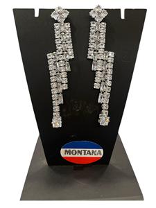 Pendientes de piedra AD chapados en oro y plata bellamente diseñados para mujer disponibles a precios asequibles al por mayor - Product Image 4