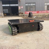 Châssis de chenille de plate-forme mobile tout-terrain Châssis de robot de charge hybride Garantie 1 an Origine du Shandong