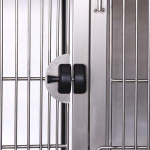 Cages d'équipement vétérinaire <span class=keywords><strong>Cage</strong></span> pour chien en acier inoxydable Cages vétérinaires pour chat vétérinaire Chenil d'élevage pour cliniques canines et vétérinaires - Product Image 2