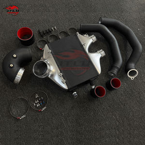 Kit de mise à niveau de l'<span class=keywords><strong>intercooler</strong></span> supérieur en aluminium CNC pour moteur BMW S55 M2C M3 <span class=keywords><strong>M4</strong></span>, ensemble complet avec tous les tuyaux d'<span class=keywords><strong>intercooler</strong></span> - Product Image 2