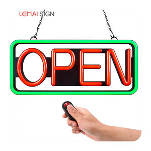 Enseigne néon LED personnalisée avec nom d'entreprise ou ouverture commerciale, pour barbier, bar, sans quantité minimale de commande - Product Image 1