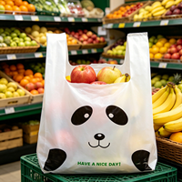 Hoge kwaliteit voedselveilige plastic zakken, winkelzakken voor supermarkten