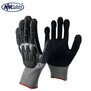Nmsécurité — gants de travail mécaniques, niveau 2, Anti-choc, résistants aux coupures, en nitrile