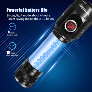 2025 mới mạnh mẽ 800 lumens ánh sáng đèn flash ngọn đuốc USB có thể sạc lại ngọn đuốc ánh sáng đầu rechargeableled torchtactical đèn pin - Product Image 4