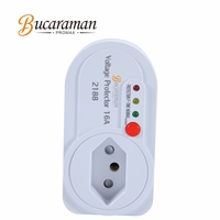 Prise de protection automatique de tension 220V, protection contre les surtensions, multiprise, protection contre les surtensions et les sous-tensions, prise OEM disponible