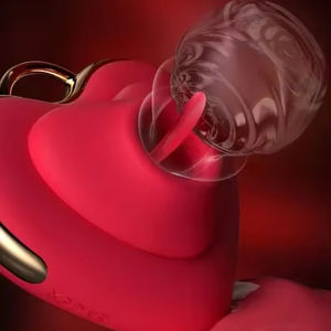 Nieuwe Sprong Voor Ei Volwassen Speelgoed Liefde Zuigen Trillingen Hart Sterke Mute Usb Power Sex <span class=keywords><strong>Dildo</strong></span> Vrouwelijke Masturbatie Seksspeeltjes - Product Image 2