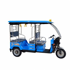 E-Rickshaw Eléctrico Tuk Tuk de 3 <span class=keywords><strong>Ruedas</strong></span>, 1500W, Capacidad de 370KG, 4 Asientos para Pasajeros, Precio de Fábrica, Exportación - Product Image 1