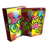 Ensemble de sacs et boîtes en Mylar en stock à acheter maintenant, Sac en Mylar découpé à la forme spéciale avec boîte, 8th Plug 3.5 7g 14g 28g 1 Pound