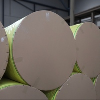 Papier couché en résine jaune de haute qualité, doté d'une qualité stable, pour les acheteurs internationaux - en promotion