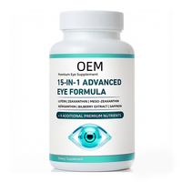 Capsules Oculaires Naturelles : Vitamines avec Lutéine, Zéaxanthine et Extrait de Myrtille pour la Fatigue Oculaire et le Soutien à la Santé Oculaire à Long Terme