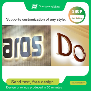 Lettres rétroéclairées LED écologiques, fonctionnement à basse tension, sécurité, étanches, logos pour librairie, papeterie, commerce de détail - Product Image 6