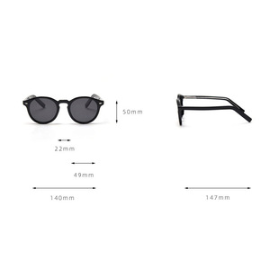 Gafas de Sol Polarizadas Modernas para Mujer, Tr90 2026, Gafas Personalizadas al por Mayor, Gafas de Sol Redondas para Hombre de Buena Calidad - Product Image 6