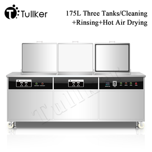 Tullker – <span class=keywords><strong>nettoyeur</strong></span> à ultrasons sur mesure de 175L, trois réservoirs de grande capacité, Film de graisse de déchets de puissance, enlever le moteur d'<span class=keywords><strong>injecteur</strong></span> <span class=keywords><strong>Diesel</strong></span> - Product Image 2