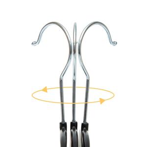 Прочные полипропиленовые пластиковые многофункциональные Нескользящие тонкие вешалки пластиковые вешалки для одежды - Product Image 3