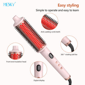 MESKY Nieuwe Hete Thermische Borstel met LCD Display Infrarood Krultang voor Huishoudelijk, Hotel en Commercieel Gebruik - Product Image 3