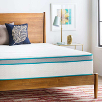 Matelas en mousse à mémoire de forme en gel dans une boîte Matelas king Size Matelas d'hôtel 5 étoiles en mousse Twin Double Queen Full