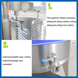 Chariot vertical pour saumure à fromage, machine à mozzarella, machine à fabriquer du fromage - Product Image 5