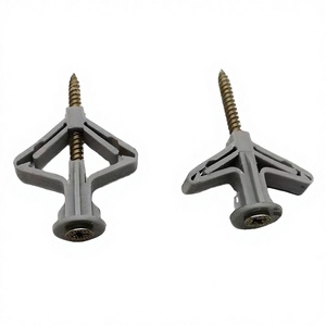Steel Galvanized Aircraft Expansion Pipe <b>Screws</b> Butterfly Hollow Wall Anchors Expansion Bolts Inch - Product Image 2