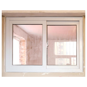 Fenêtre <span class=keywords><strong>coulissante</strong></span> à double rail insonorisée, antivol, certifiée Energy Star, pour salle de bain de villa, en <span class=keywords><strong>PVC</strong></span> résistant aux intempéries - Product Image 6