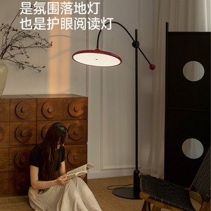 Lampe sur pied de style vintage, source de lumière LED, commande par interrupteur, éclairage domestique, zone d'éclairage de 3 à 5 mètres - Product Image 2