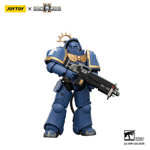 Figura de Acción Coleccionable Joytoy Dark Source <span class=keywords><strong>Warhammer</strong></span> 40k Edición Ultramarines Heavy Intercessor 1/18 con Accesorios - Product Image 3