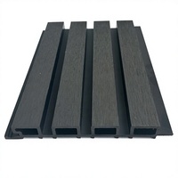 Échantillons Gratuits KSL – Panneau Mural Composite Rainuré Extérieur en WPC Gris, Étanche, Anti-humidité, Longue Durée de Vie (5+ Ans)